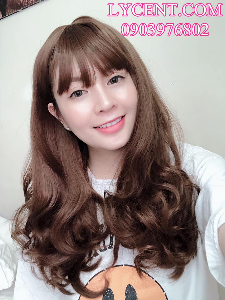 Tóc giả kẹp mái bai dài phong cách hàn quốc tóc mái bay giả sang chảnh cho  nữ  Shopee Việt Nam