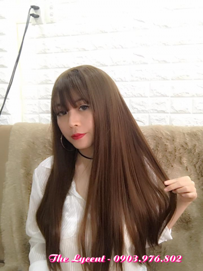 CÁCH ĐỘI TÓC GIẢ NGUYÊN ĐẦU